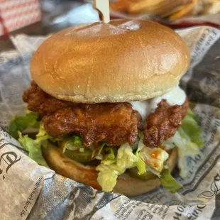 Nashville Fried Chicken Sandwich