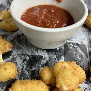 Curds were the best thing we ordered