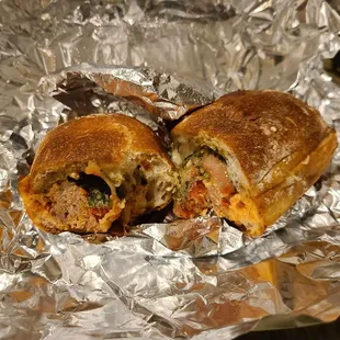 Meatball sandwich