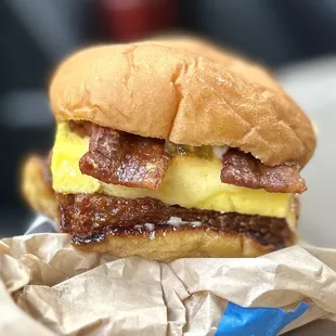 Bacon Egg Cheese &amp; Hashbrown