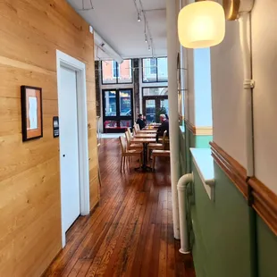 sushi and sashimi, interior