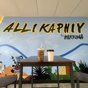 Enjoyed our Mocha Frappe &amp; hot PB&amp;J Latte!  @ojbaylen