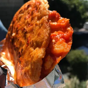 This gordita tastes like heaven