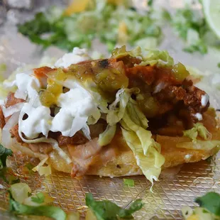 Sopes de Alpastor