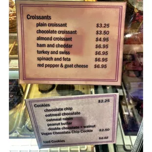 Croissants @ Alliance Bakery &amp; Cafe 1736 W Division St,Chicago, IL Custom Cakes Pastries Macarons  etc. Coffees Nice Friendly Service. Cool!