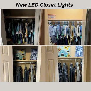 Elaine had no idea her clothes didn&apos;t match. Until we installed LED Closet Lights.