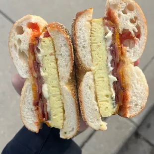 Bacon Egg and Cheese Sandwich
