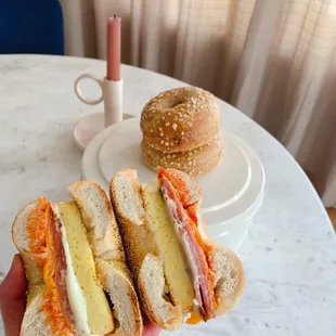 Egg and Cheese Sandwich