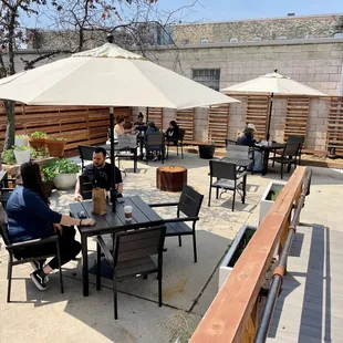 Outdoor seating