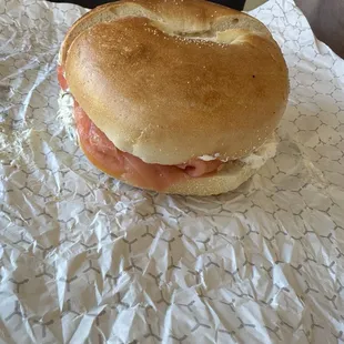 food, bagels, bagel