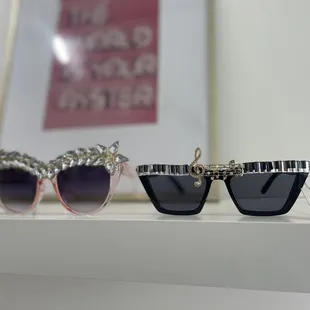 Blingy sunglasses