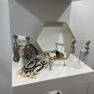Blue earrings