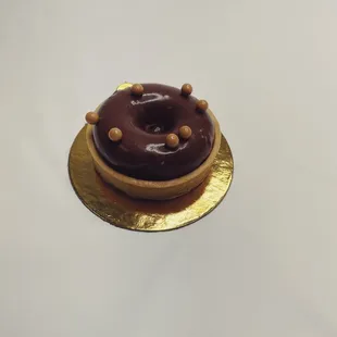 Chocolate caramel tart