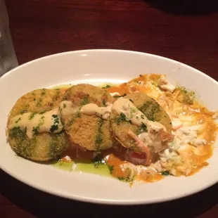 Fried green tomatoes