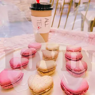 Valentine's Day macaroons