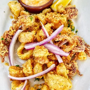 calamari at Allora