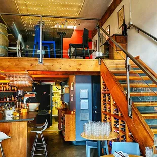 inside seating at Allora