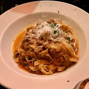 Rigatoni &amp; papardelle pasta