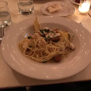 Halibut Spaghetti