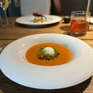 Peach Gazpacho