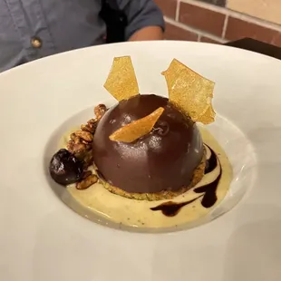 Spumoni Bombe Pistachio