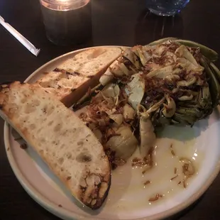 Marinated artichokes