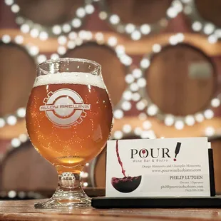Pour Barrel-Aged Cream Ale