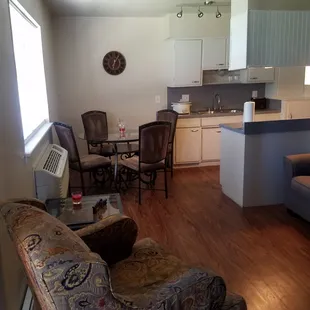 We offer Air B&amp;B apartments for extended stays.