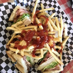 Club house sandwich