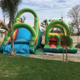Obstacle Course and Slide