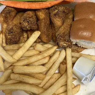 All Star Special... Spicy  Seasoned Wings  Great Family Atmosphere
