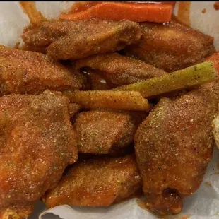 10 Party Wings with Veggies &amp; Dip 10 Party Wings with Veggies &amp; Dip