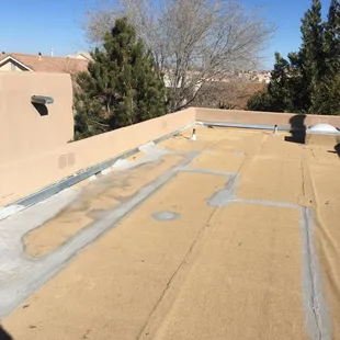 Allstate Roofing put this roof on a little over 4 years ago.  Poor quality workmanship.  Notice all the leaks and ripples.  Big Problems!