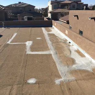 Allstate Roofing put this roof on a little over 4 years ago.  Poor quality workmanship.  Notice all the leaks and ripples.  Big Problems!