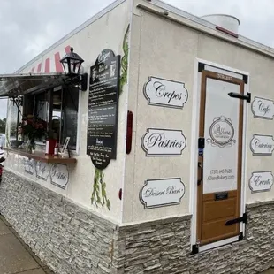 Allure Creperie &amp; Cafe is located in the Williamsburg Premium Outlets on Richmond Road, in the middle section