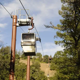 Tram ride up to the Sterling to do wine tasting