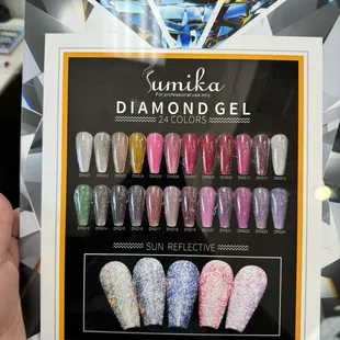 New Diamond Gel Colors 2024