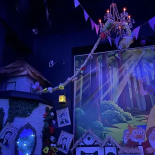 Princesses and villains theme! Rapunzels tower was so cute