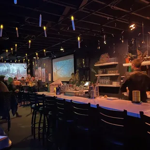 Harry Potter themed inside