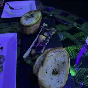 Beef tartar with bone marrow toast - INCREDIBLE. We wish this was always on the menu!