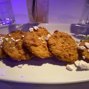 Fried green tomatoes