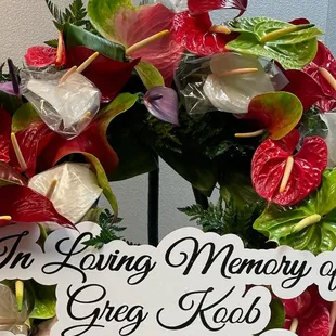 Thank you Susan and ohana for a beautiful wreath.