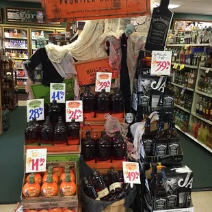 a display in a grocery store