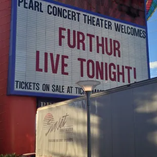 Went to see FURTHUR in Las Vegas