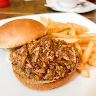 Jackfruit BBQ Sandwich