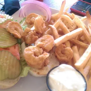 Fried Shrimp Po Boy