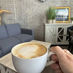 Churro latte