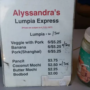 Menu!