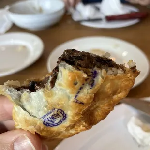 Oreo and Nutella empanada