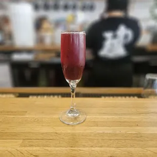Hibiscus mimosa...never had that before!